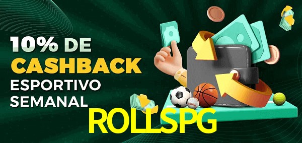 10% de bônus de cashback na ROLLSPG