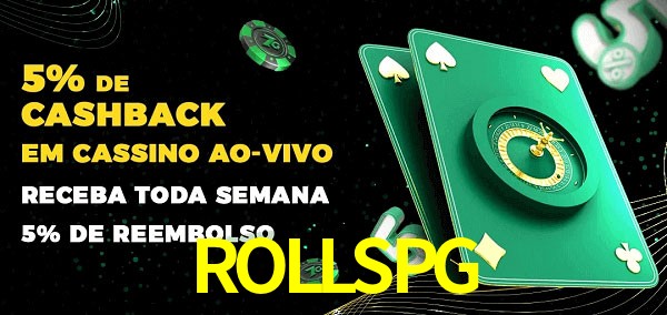 Promoções do cassino ao Vivo ROLLSPG